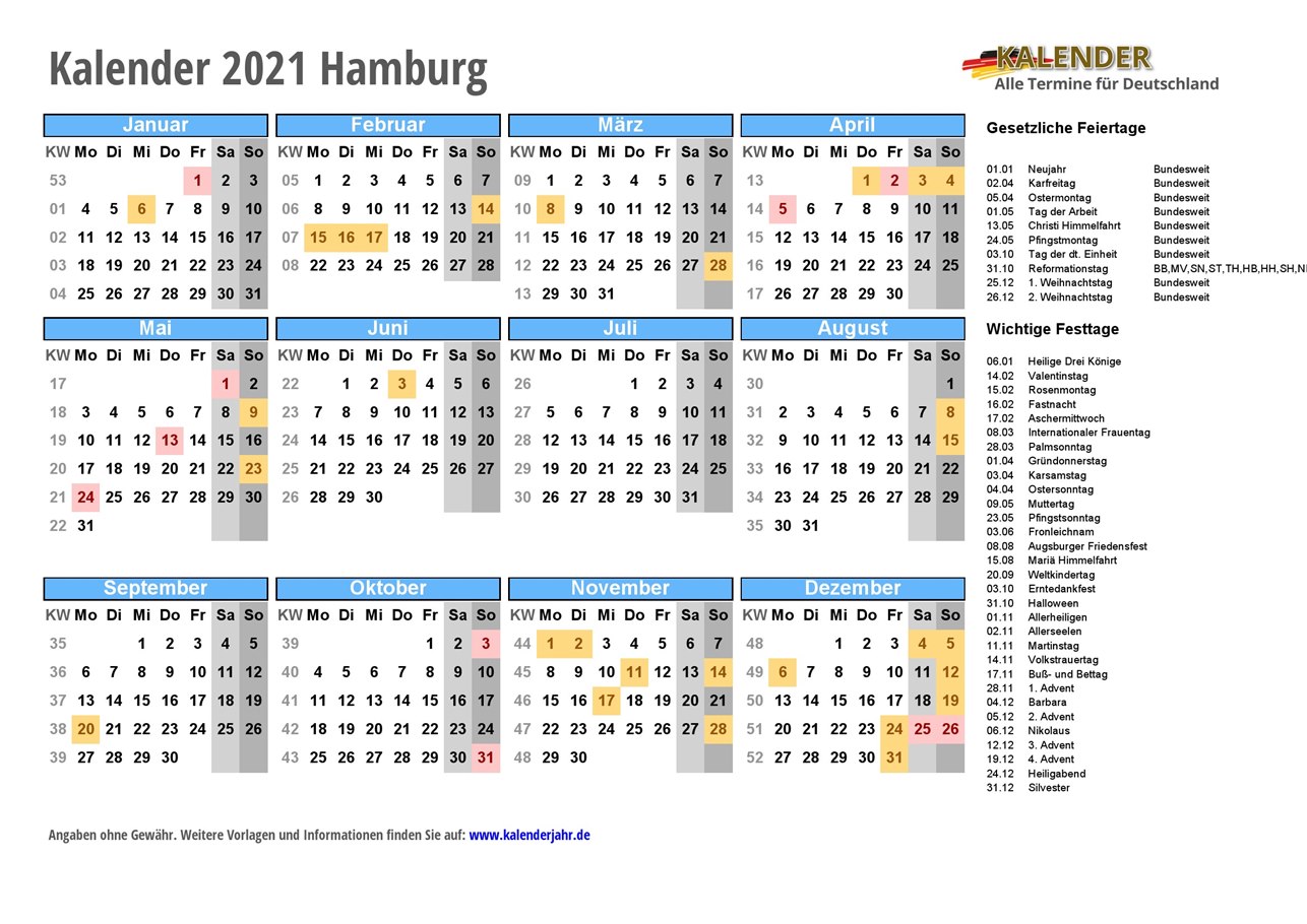 Featured image of post Gesetzliche Feiertage Hamburg 2021 : Gesetzliche feiertage 2021 in deutschland.